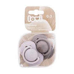 Duda LOVI Harmony Dynamic Soother Boy 0-3m 2 kom