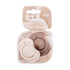 Duda LOVI Harmony Dynamic Soother Girl 6-18m 2 kom