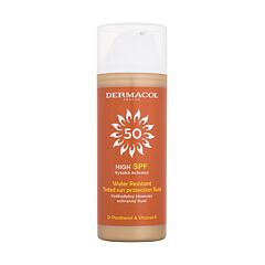 Proizvod za zaštitu lica od sunca Dermacol Sun Tinted Water Resistant Fluid SPF50 50 ml