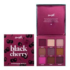 Sjenilo za oči Barry M Eyeshadow Palette Black Cherry 9 g