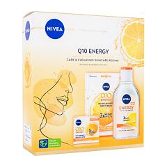 Dnevna krema za lice Nivea Q10 Energy Gift Set 50 ml oštećena kutija Poklon setovi