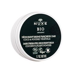 Dezodorans NUXE Bio Organic 24H Fresh-Feel Deodorant Balm Coconut & Plant Powder 50 g Testeri