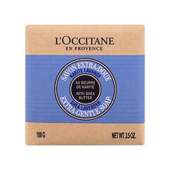 Tvrdi sapun L'Occitane Shea Butter Lavender Extra-Gentle Soap 100 g