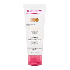 Dnevna krema za lice Topicrem HYDRA+ Radiance Progressive Tan 40 ml