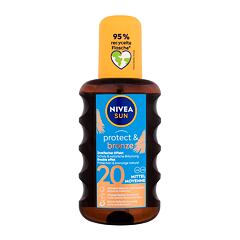 Proizvod za zaštitu od sunca za tijelo Nivea Sun Protect & Bronze Oil Spray SPF20 200 ml