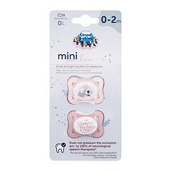 Duda Canpol babies Sleepy Koala Mini Soother Pink 0-2m 2 kom