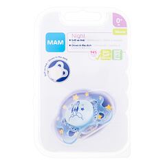 Duda MAM Night Silicone Pacifier 0m+ Rocket 1 kom