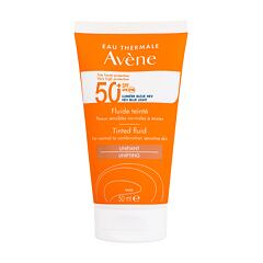 Proizvod za zaštitu lica od sunca Avene Sun Tinted Fluid SPF50+ 50 ml