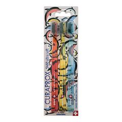 Zubna četkica Curaprox 5460 Ultra Soft Trio Summer Dolphin Edition 1 set