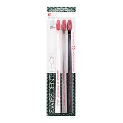 Zubna četkica Swissdent Profi Colours Trio Soft-Medium 3 kom White, Grey, Black