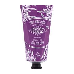 Krema za ruke Institut Karité Light Hand Cream Lavender & Shea 30 ml