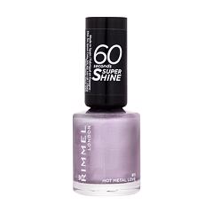 Lak za nokte Rimmel London 60 Seconds Super Shine 8 ml 811 Hot Metal Love
