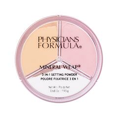 Puder u prahu Physicians Formula Mineral Wear 3-In-1 Setting Powder 19,5 g