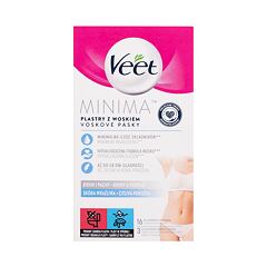 Proizvodi za depilaciju Veet Minima Hypoallergenic Wax Strip Bikini And Underarms Sensitive Skin 16 kom