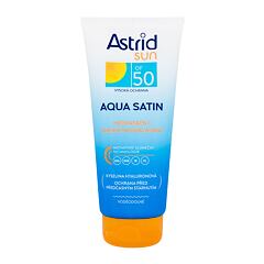 Proizvod za zaštitu od sunca za tijelo Astrid Sun Aqua Satin Moisturizing Milk SPF50 200 ml oštećena bočica