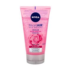 Gel za čišćenje lica Nivea MicellAIR® Rose Water 150 ml