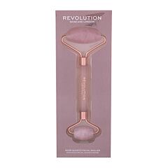 Masažni valjak i kamen Revolution Skincare Roller Rose Quartz Facial Roller 1 kom