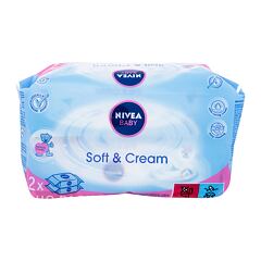 Maramice Nivea Baby Soft & Cream 63 kom