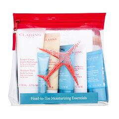 Losion za tijelo Clarins Hand-To-Toe Moisturizing Essentials 100 ml Poklon setovi