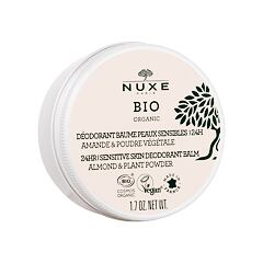 Dezodorans NUXE Bio Organic 24H Sensitive Deodorant Balm Almond & Plant Powder 50 g Testeri