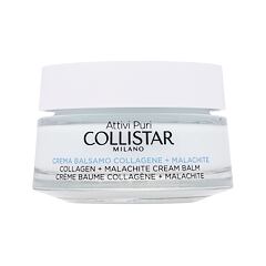 Dnevna krema za lice Collistar Pure Actives Collagen + Malachite Cream Balm 50 ml