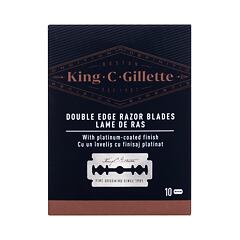 Britvice Gillette King C. Double Edge Safety Razor Blades 1 set