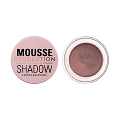 Sjenilo za oči Makeup Revolution London Mousse Shadow 4 g Rose Gold